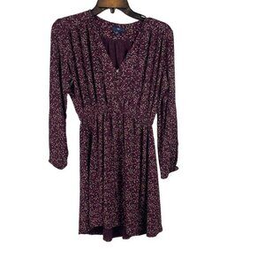Gap Women 3/4 Sleeve Pullover V neck Dress Size XS